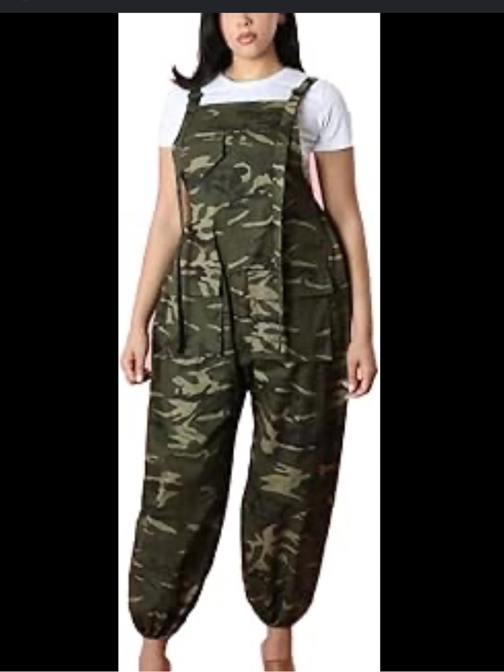 Camo Utility Overalls - Green